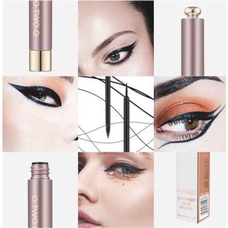 O.TWO.O Eyeliner Liquid Waterproof Long Lasting (A/B)