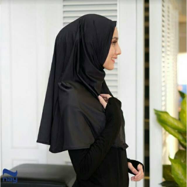 [Ready] Yumna Hijab Olahraga by Nay Sportswear