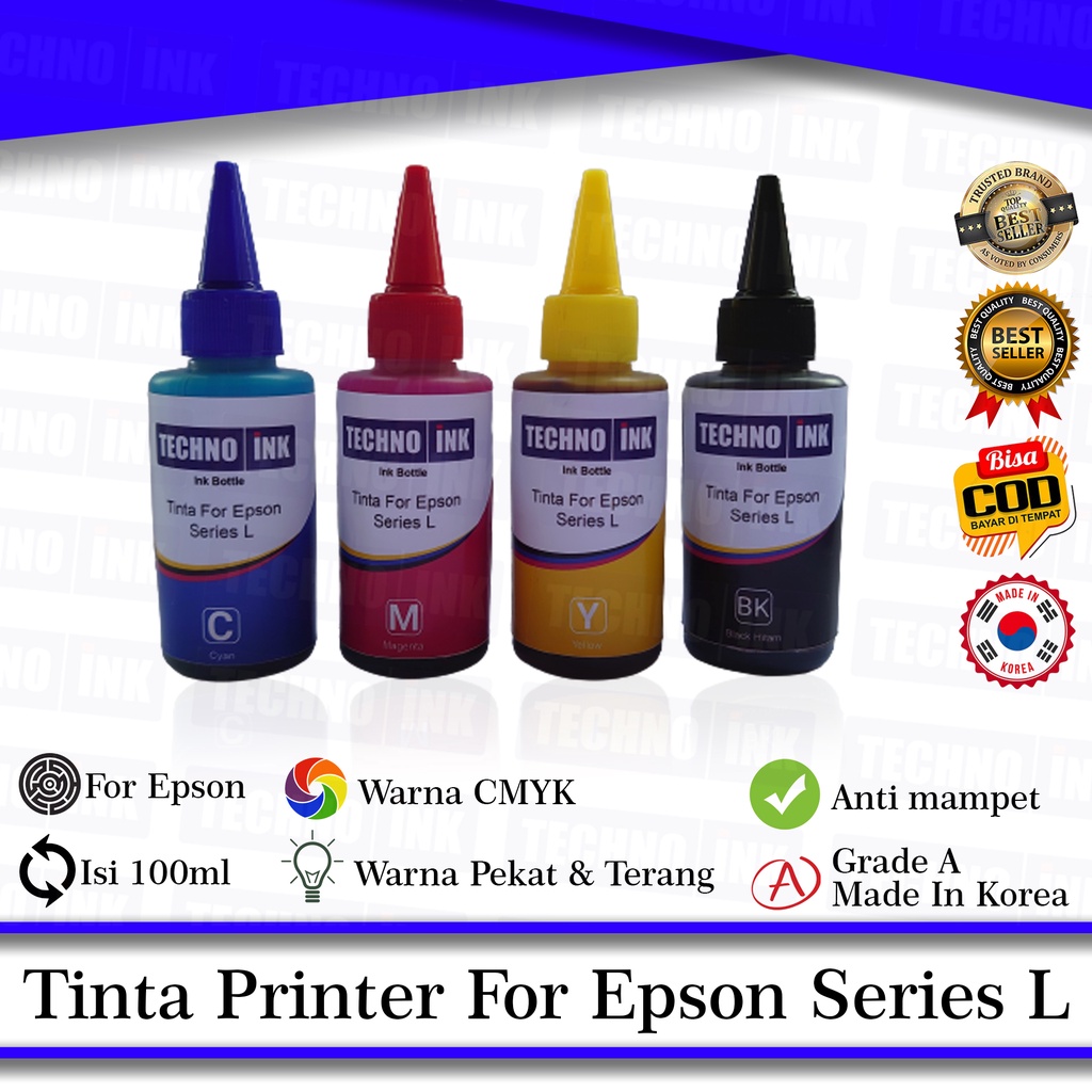 Tinta Printer Epson Series L printer tinta berkualitas 100 ml