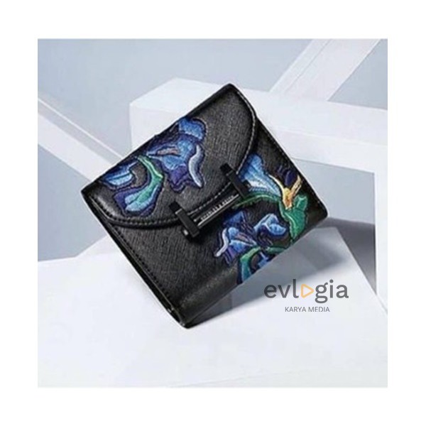 SALE DOMPET WALLET WANITA CNK CK322 WALLET EMBROIDERY VAN GOGH ORI PREMIUM IMPORT