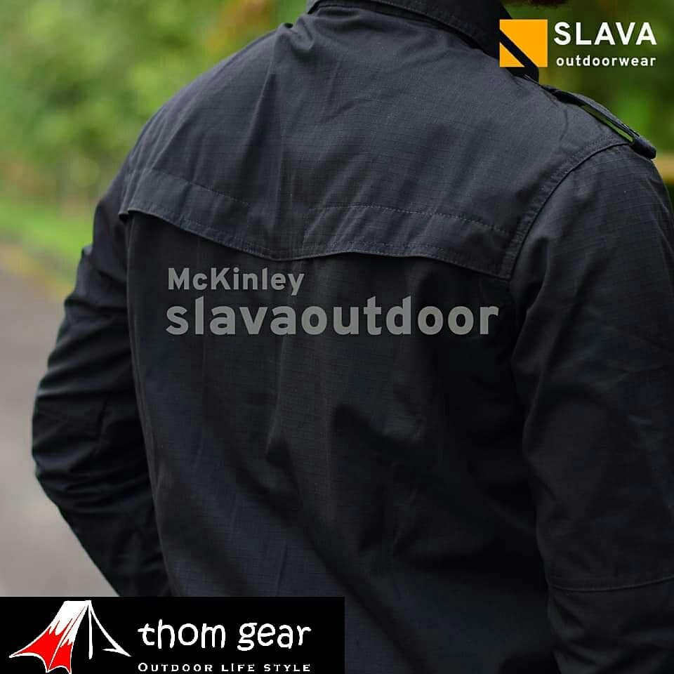 Thomgear Slava Mc Kinley Pdl Bahan American Drill Kemeja Tactical Pakaian Dinas Lapangan Thomgear