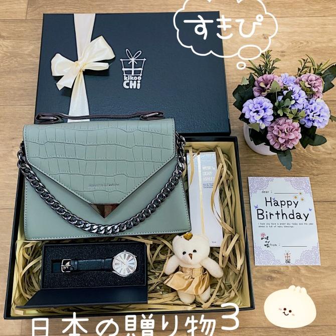 Kikoochi Japanese Gift Box 3 - Hadiah Kado Ulang Tahun Wanita Istri