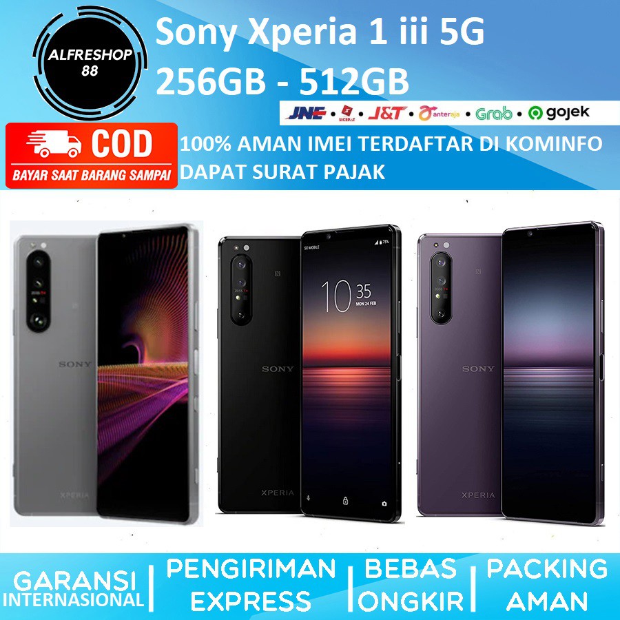 Sony Xperia 1 iii 5G 12GB 512GB Snapdragon SD888