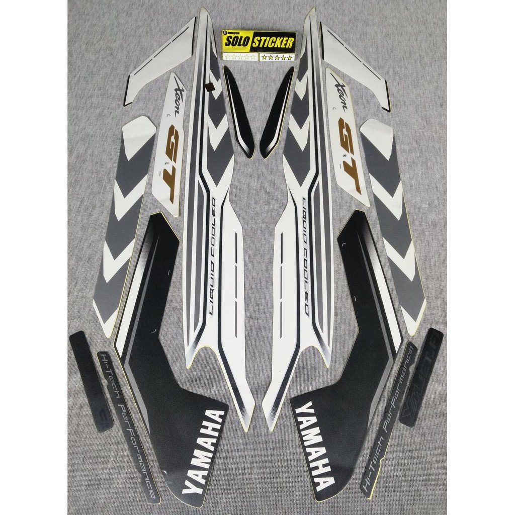 Cutting Striping Sticker Standar Yamaha Xeon Gt 125 2015 2016 1
