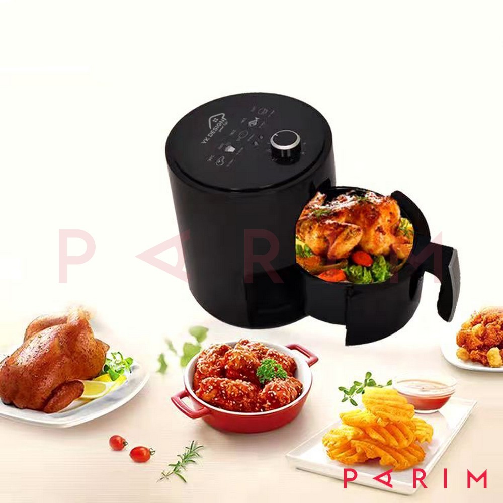 AIR FRYER PENGGORENGAN BEBAS MINYAK LEBIH SEHAT DAN HIGIENIS BERMEREK YK DESIGN YK-811