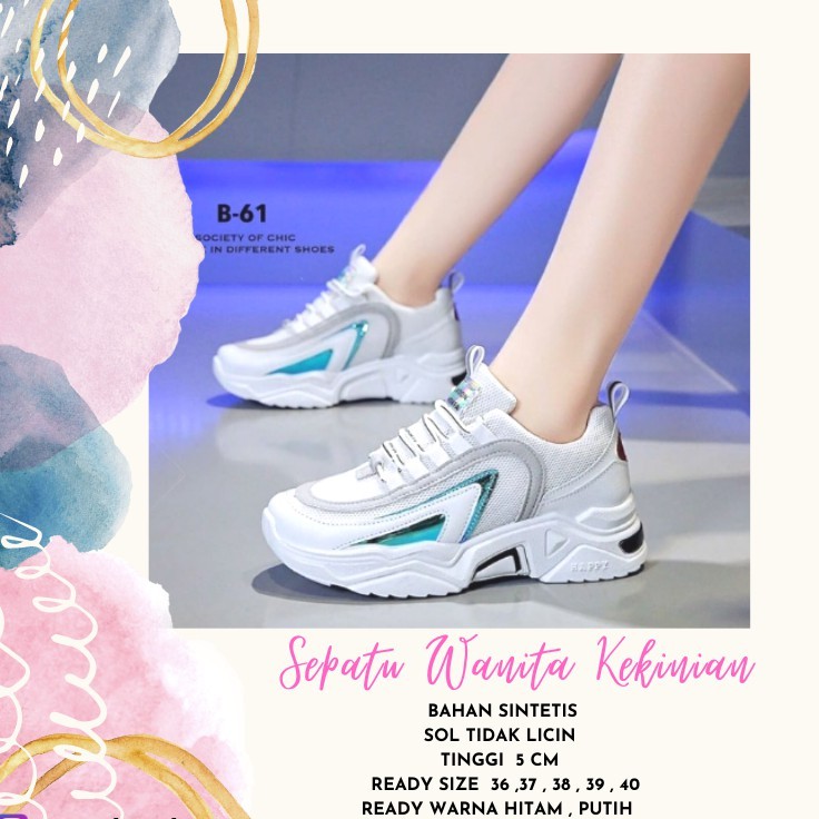 Sepatu Remaja Kekinian Model Terbaru Murah / FLASHSALE WEDGES JELLY BLUDRU BARABARA JLTL226-BL