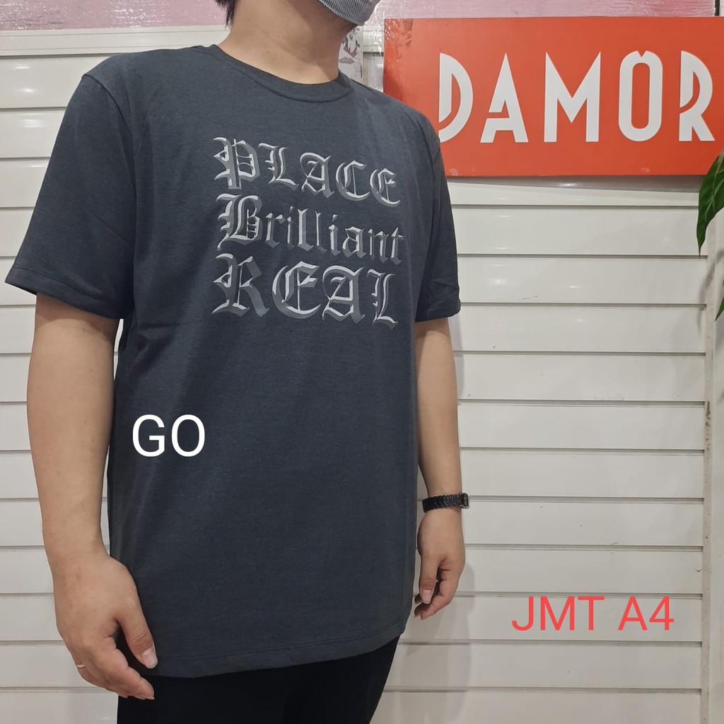 gof B1 DAMOR (CRESSIDA) 2XL Jumbo Extra Size Big Size Misty Kaos Oblong Baju Distro Kaos Dakwah Pria