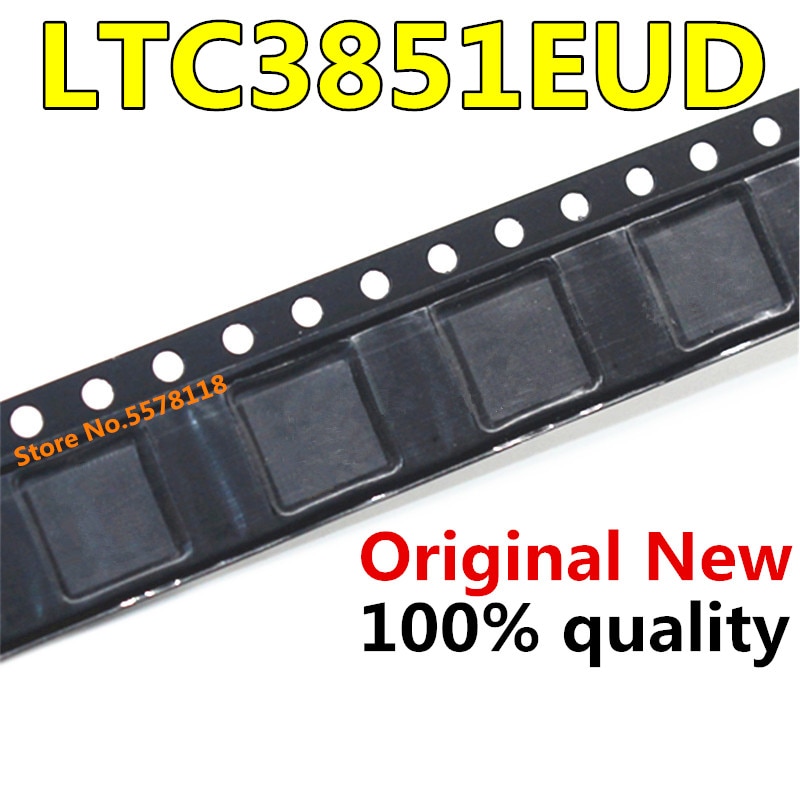 5pcs Chipset Ltc3851Eud Ltc3851 3851eud Qfn-16 100% Baru