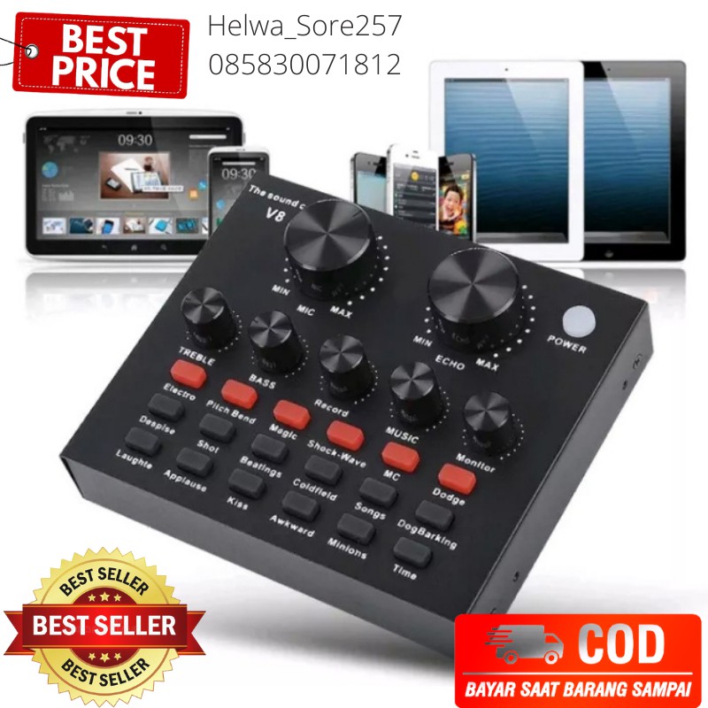 Soundcard V8s BLUETOOTH