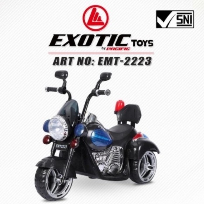 EXOTIC EMT-2223 Mainan Motor Aki Exotic Rechargeable Motor EXOTIC EMT 2223