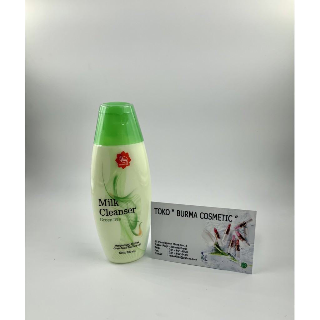 VIVA MILK CLEANSER GREEN TEA 100 ML