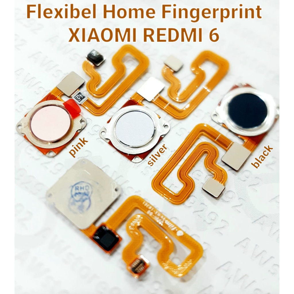 Flexible Home Button Tombol Home Fingerprint XIAOMI REDMI 6