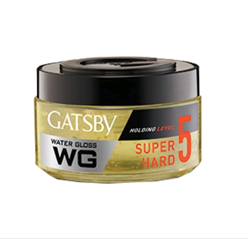 Gatsby Water Gloss Super Hard Soft Hyper Solid WG Merah Kuning Biru 30gr/Minyak Rambut Gatsby Water Gloss