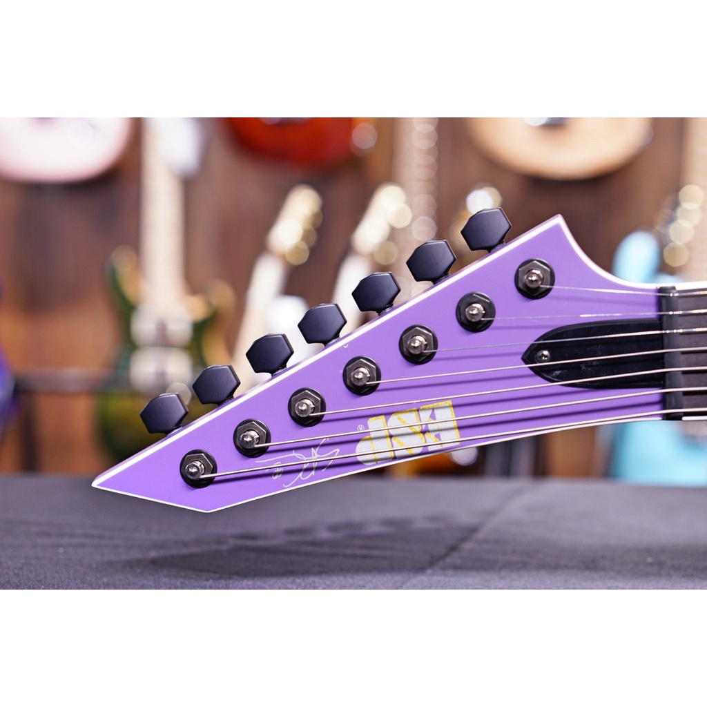 ESP STEF B7 Stephen Carpenter  1H Custom Shop Horizon 7-String Baritone Purple Satin