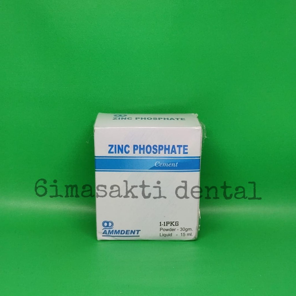 

ZINC PHOSPHATE CEMENT FOSFAT BASE DENTAL ATAU DENTAL ELITE CEMENT