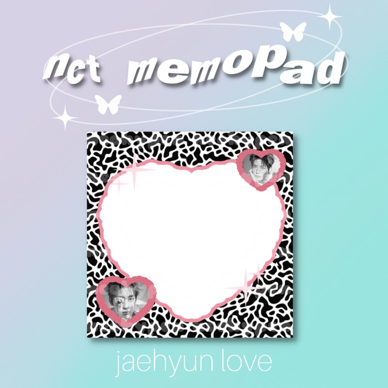 NCT MEMO PAD / NOTE PAD-JAEHYUN LOVE