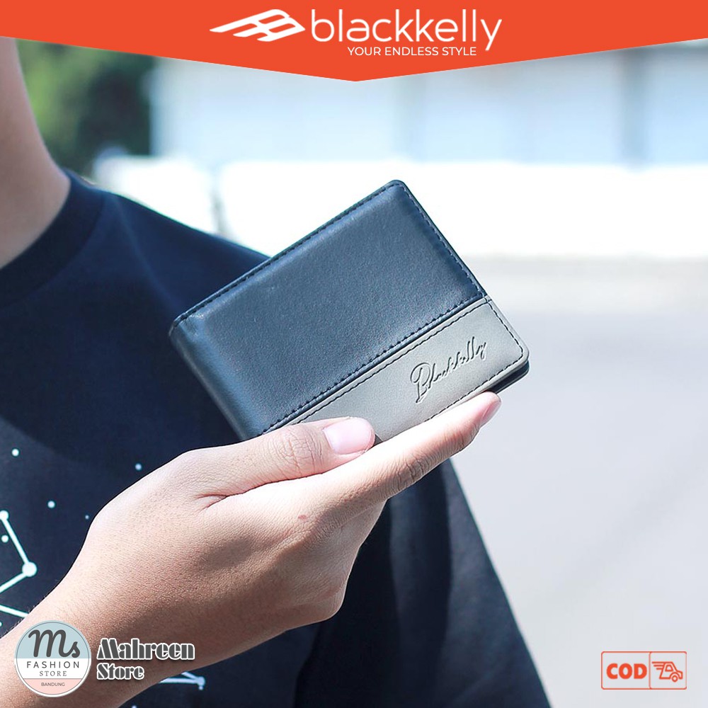 Dompet Pria Dompet Lipat Dompet Casual Pria Original Blackkelly | 456