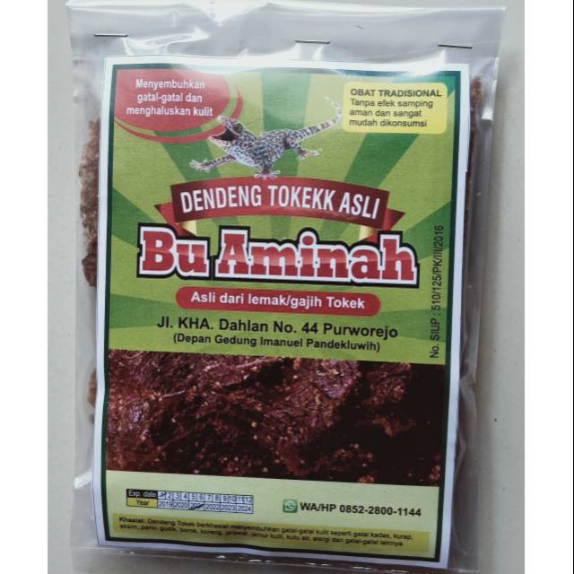 

DENDENG TOKEK ASLI IBU AMINAH