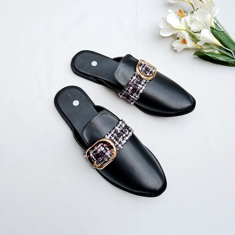 CERYL FLATSHOES HITAM