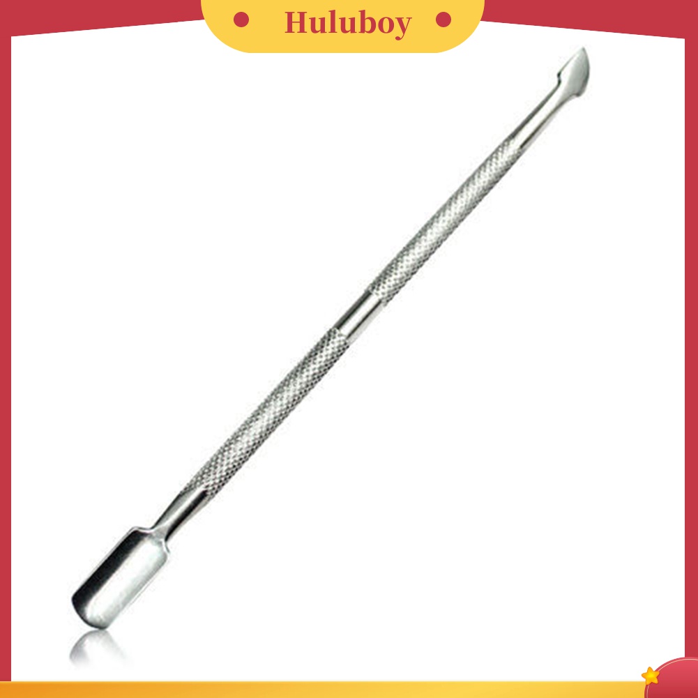 Huluboy Huluboy♡ Alat Pendorong Kutikula / Penghapus Kutek UV Gel Soak Off Untuk Manicure