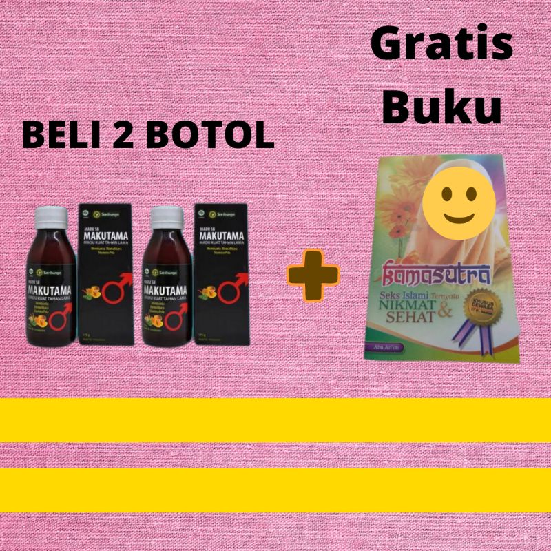 Makutama 2 btl + Bonus buku