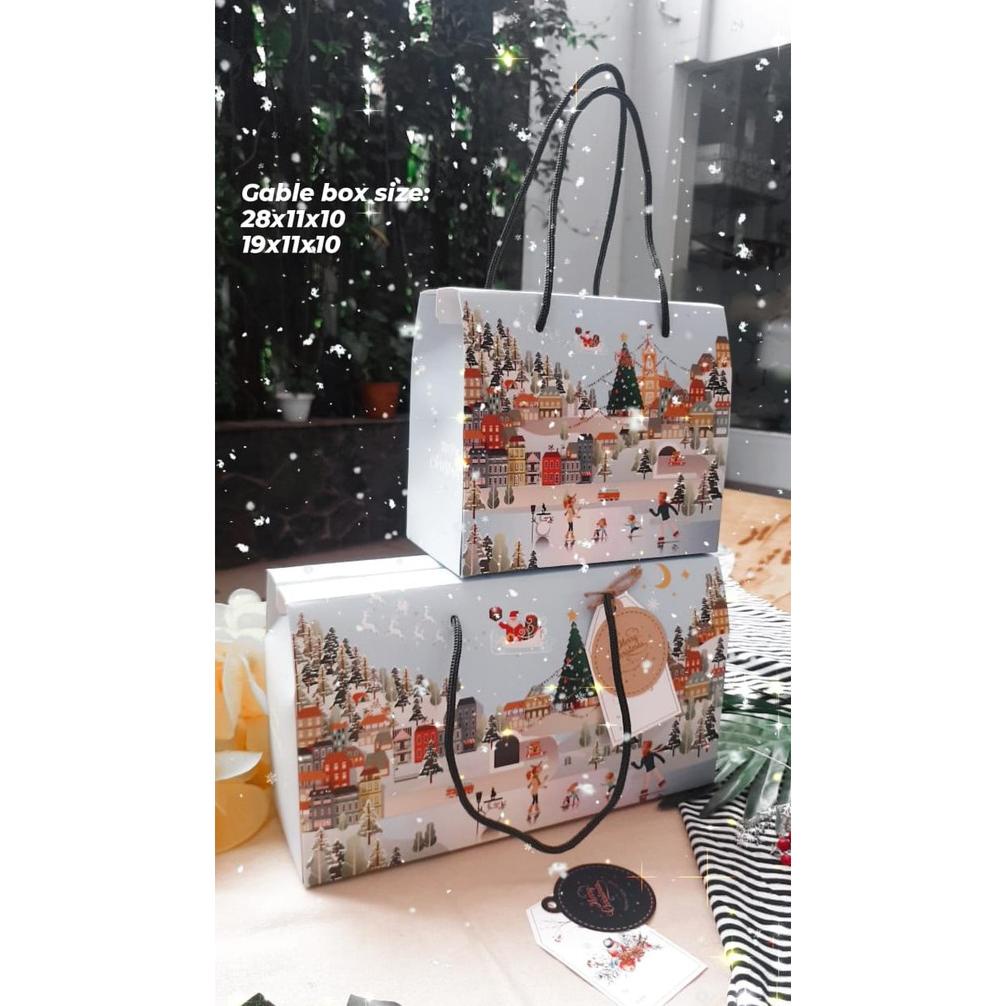 

GABLE BOX NATAL CHRISTMAS WONDERLAND 28X10X11 TERLARIS