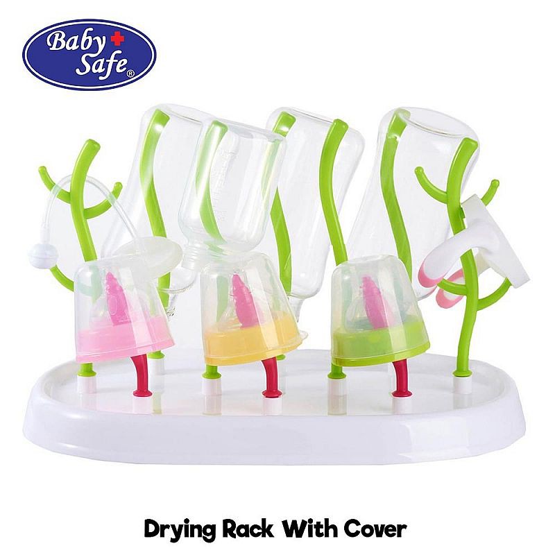 BABY SAFE - DRYING RACK WITH COVER RAK BOTOL ( DR002 )