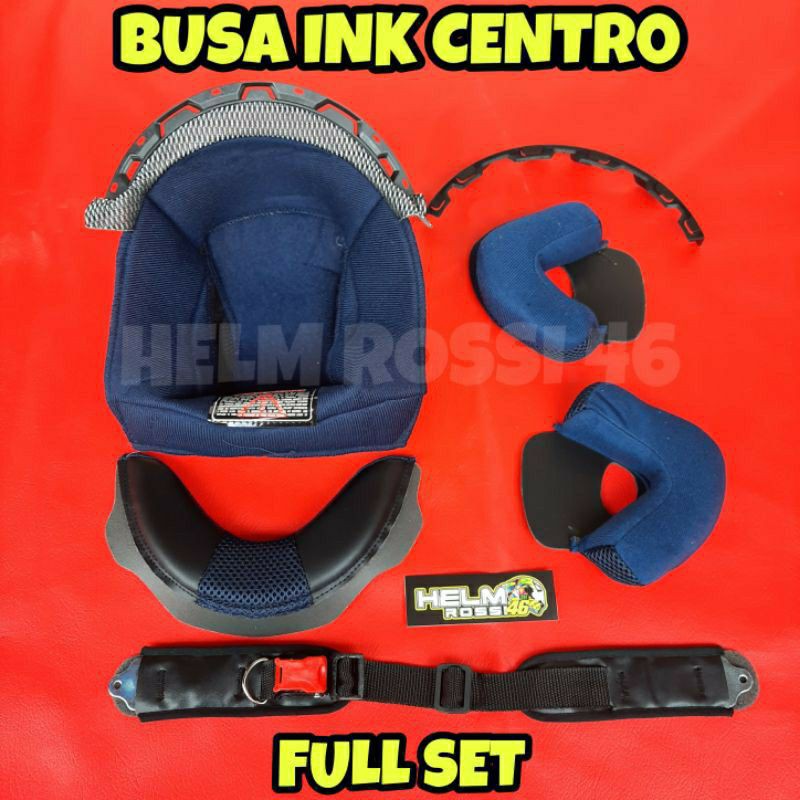 [COD] BUSA FULL SET INK CENTRO - CENTRO JET - Cheek pad crown pad nexroll - busa pipi size M L XL