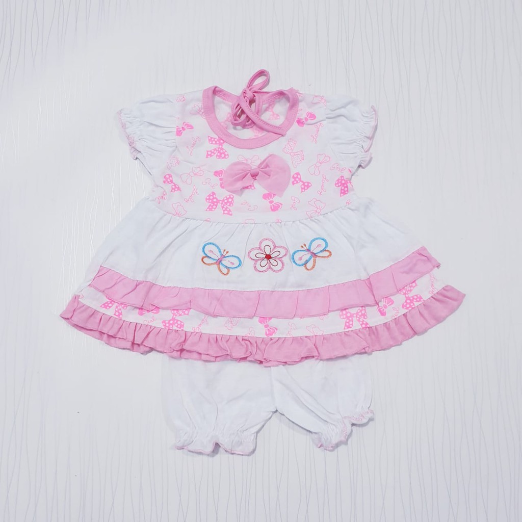 Setelan Baby 0-12 Bulan / Dress Baby / Baby Alicia