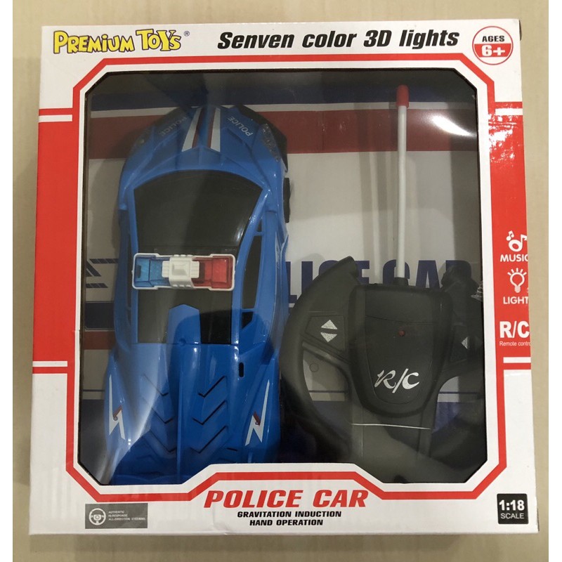 Mainan Mobil remot polisi  scale 1:18 — Mobil polisi PJR remot control