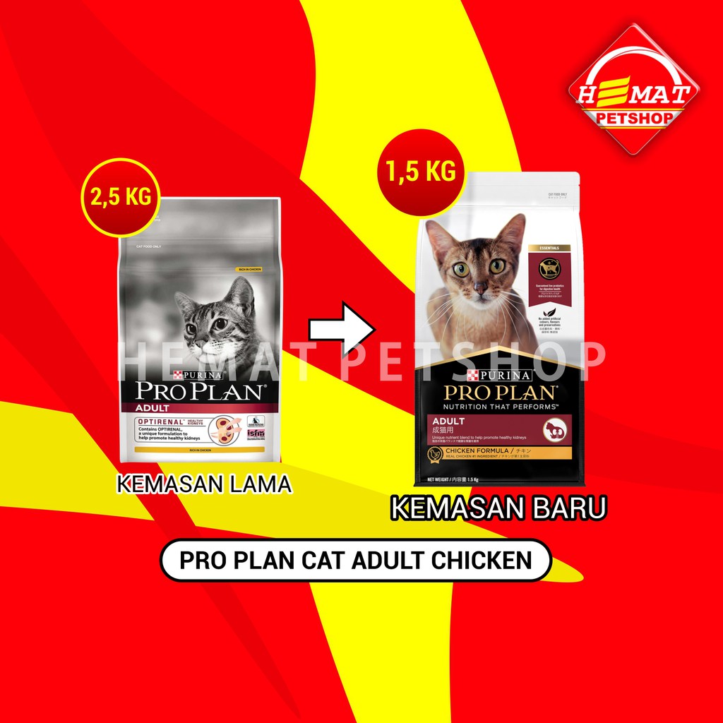 Pro Plan Adult Rich In Chicken 1.5 Kg