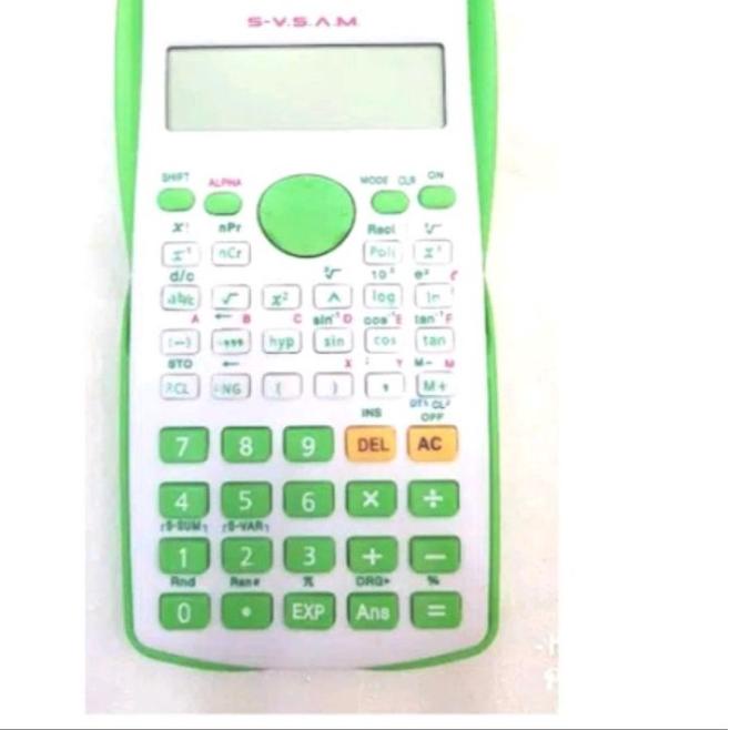 

KALKULATOR SCIENTIFIC CITIZEN FX 350 MS WARNA / SCIENTIFIC KALKULATOR ANAK SEKOLAH MURAH ,,