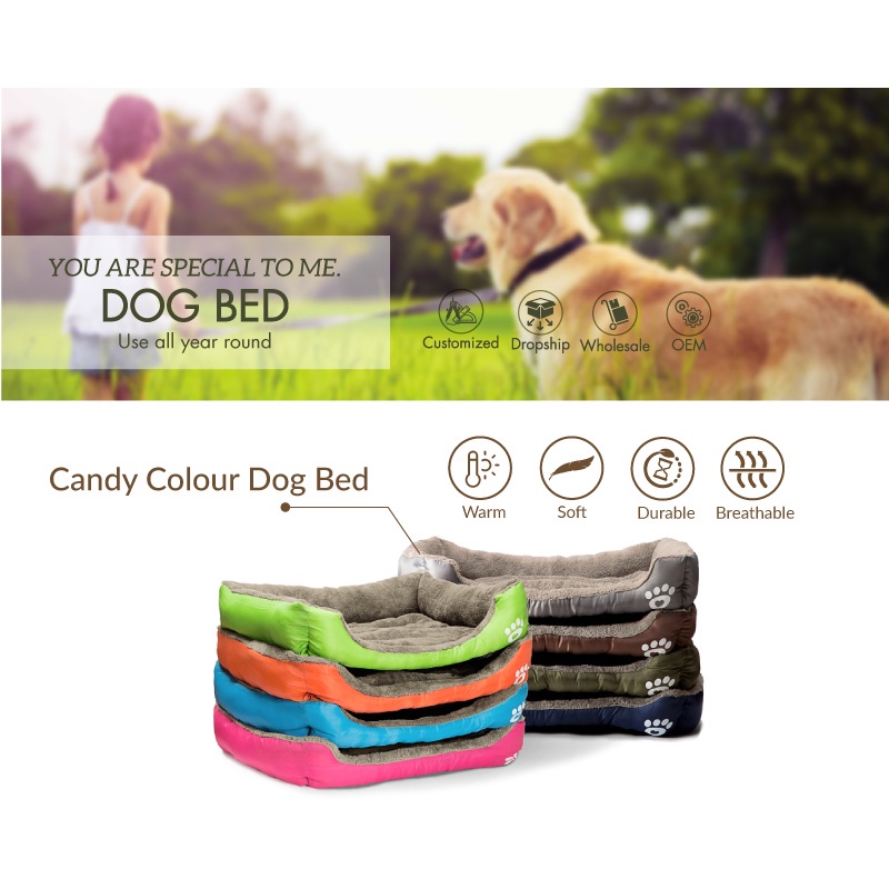 Bantal Tempat Tidur Anjing Kucing Size L Matras Dog Cat