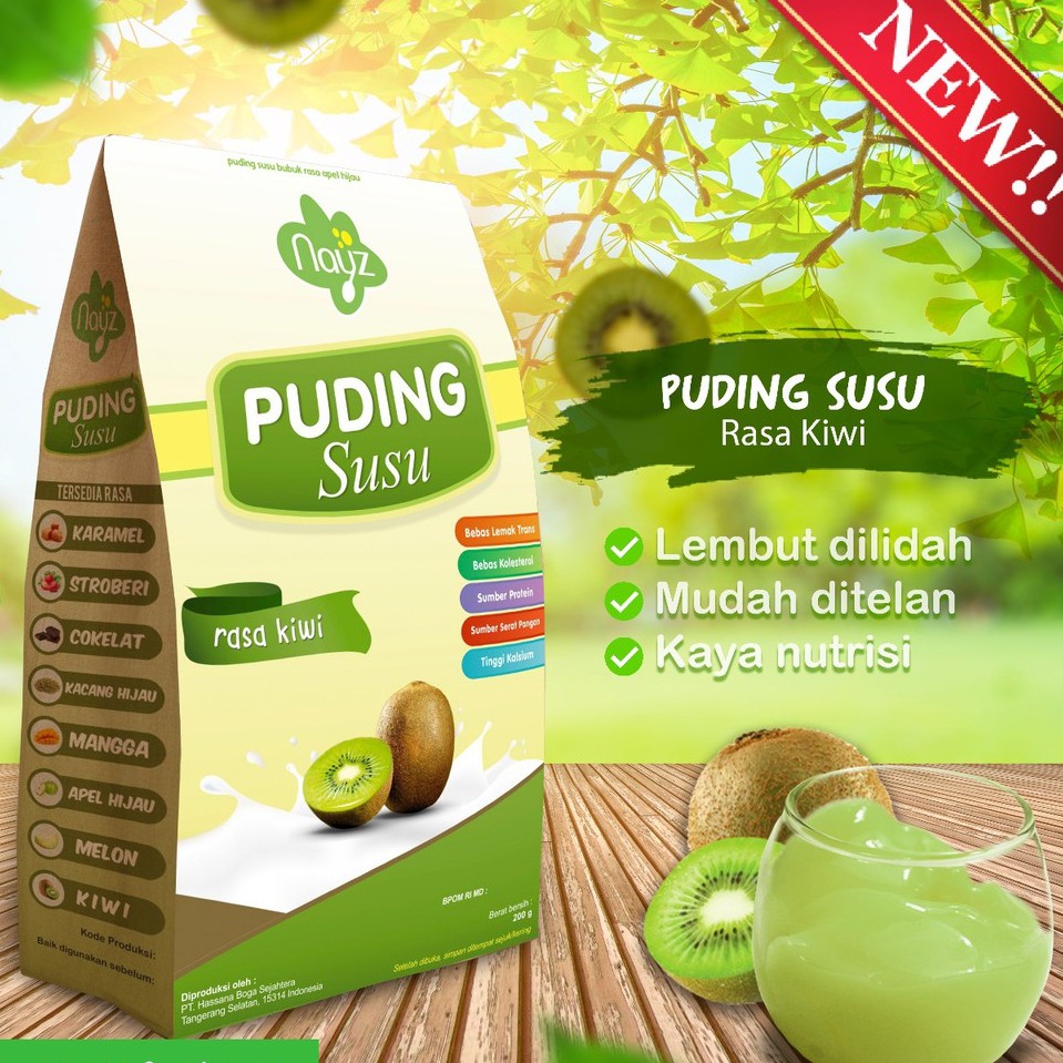 Nayz Puding Susu Anak 200gr / Nay'z Puding Susu Anak