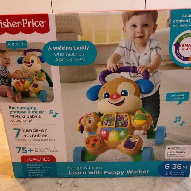 Fisher price with puppy walker