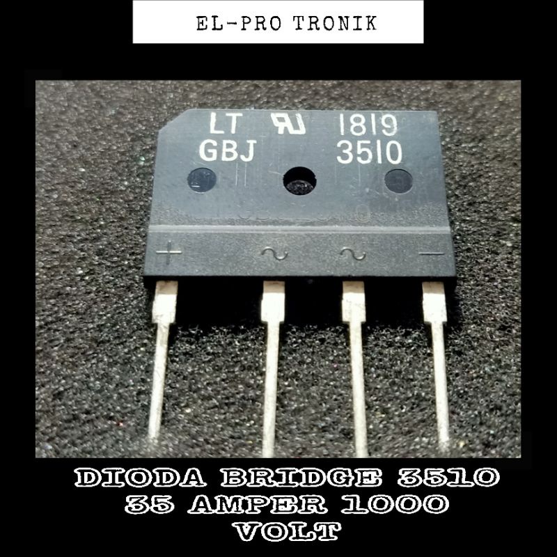 Dioda 35A 1000V Dioda Sisir GBJ3510 Dioda Sisir 35Amper