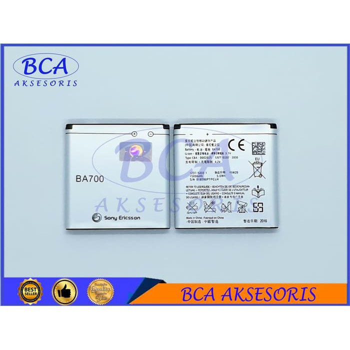 (T) TERMURAH BATERAI SONY SE BA-700 ORIGINAL 100%