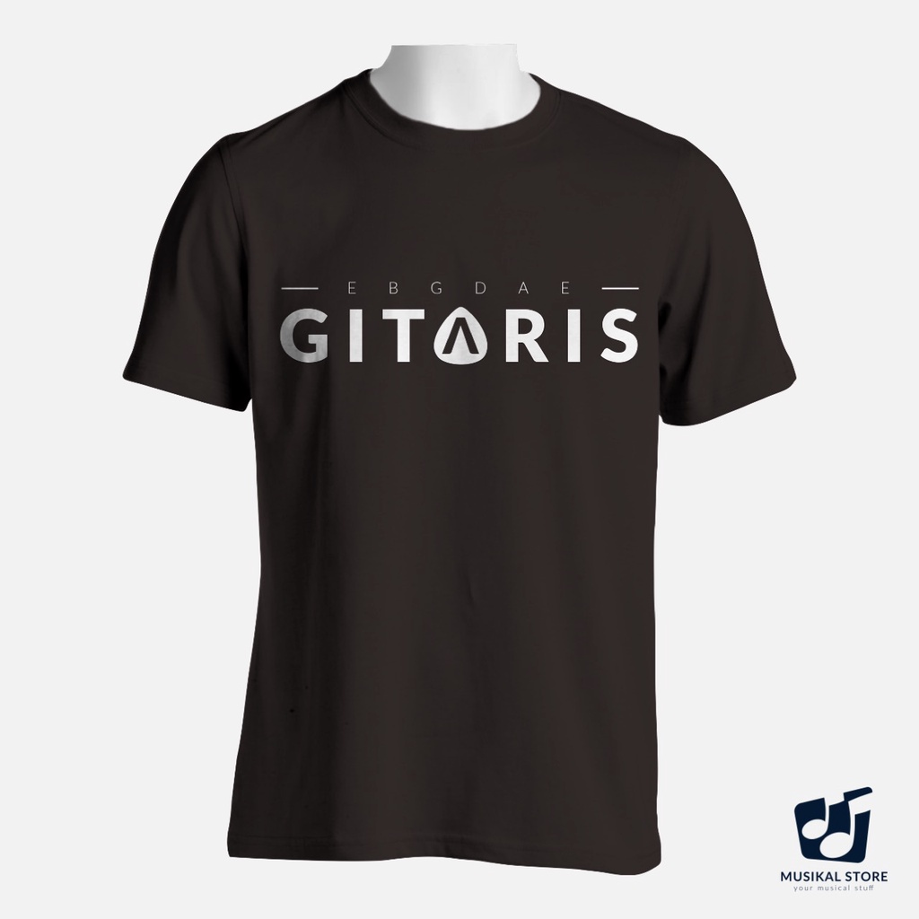 Kaos Gitaris EBGDAE - Kaos Musisi