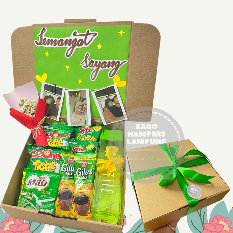 

GIFT BOX SNACK • GIFT GRADUATION/BIRTHDAY • HAMPERS SIMPLE