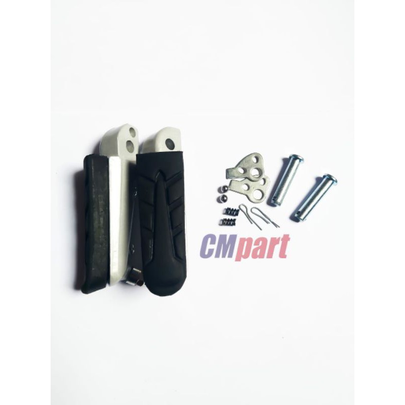 Karet footstep foot step depan kanan kiri honda old cb150R - New cb150R led satu set