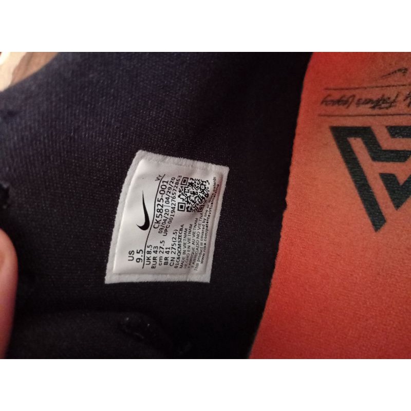 SEPATU NIKE ZOOM FREAK 2 EP SECOND ORIGINAL