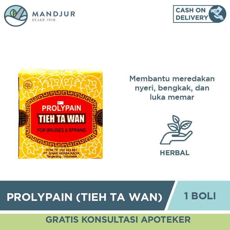 Prolypain (Tieh Ta Wan) - 1 Box Kecil