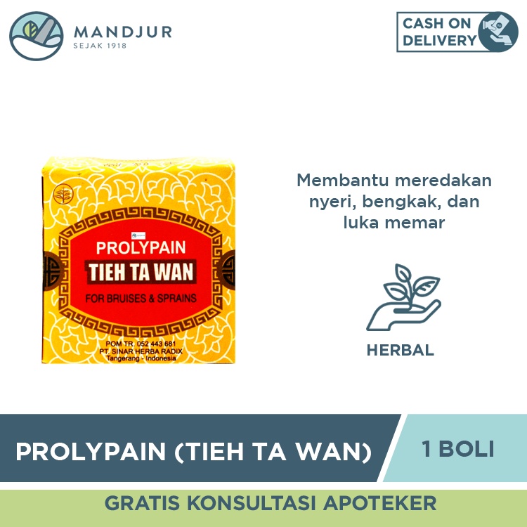 Prolypain (Tieh Ta Wan) - 1 Box Kecil