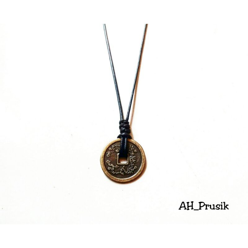 Kalung Koin Cina Logam Brownze (Koin 500)