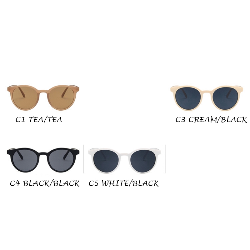 (YUZHU) Bayar di Tempat Korean Trendy Candy Color Mata Kucing Kacamata Hitam Wanita Sunglasses Women