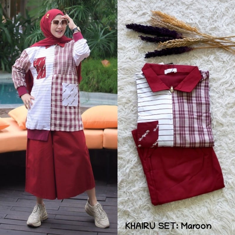 Setelan KHAIRU SET Original by NUMIAA