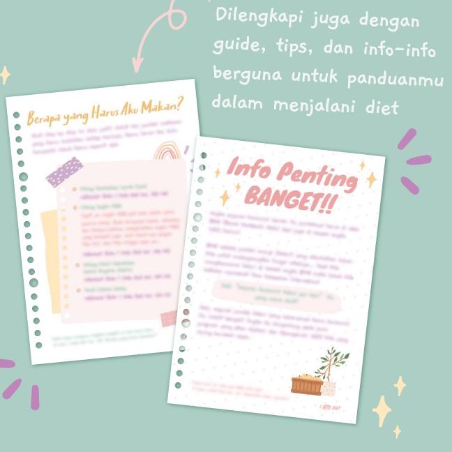 

Barang terpilih // ZECAU Diet Planner by I HATE DIET //Buruan Beli