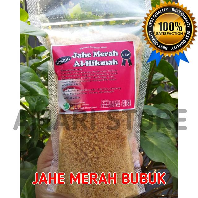 

Jahe Merah Bubuk Isi 6 Pack