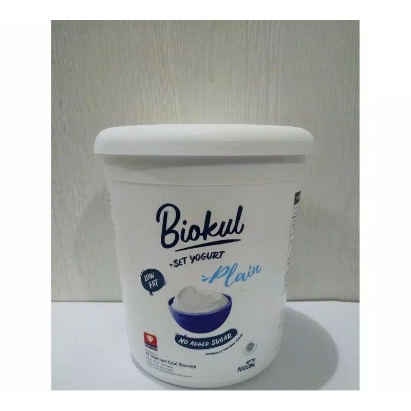 

YOGURT BIOKUL PLAIN 1000 Ml Laban zabadi