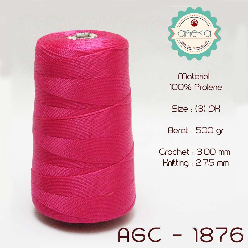 Benang Rajut Anggrek Cones / Nylon PP Yarn - 1876